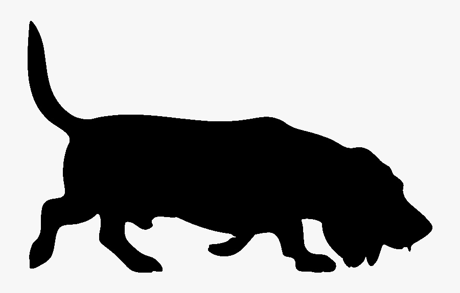 Basset Hound Bloodhound Petit Basset Griffon Vendéen - Silhouette Basset Hound Clipart, Transparent Clipart