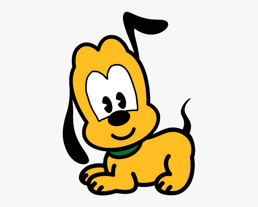 Pluto Png - Cute Mickey Mouse Colouring Pages, Transparent Clipart