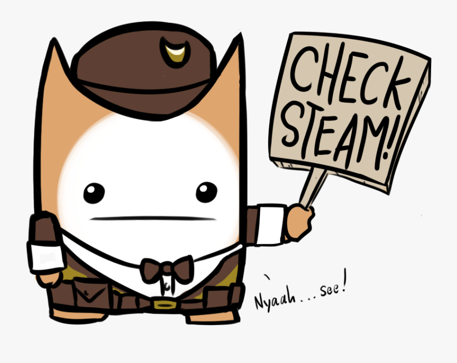 Cat Guard By Donsballz - Battleblock Theater Cat Png, Transparent Clipart