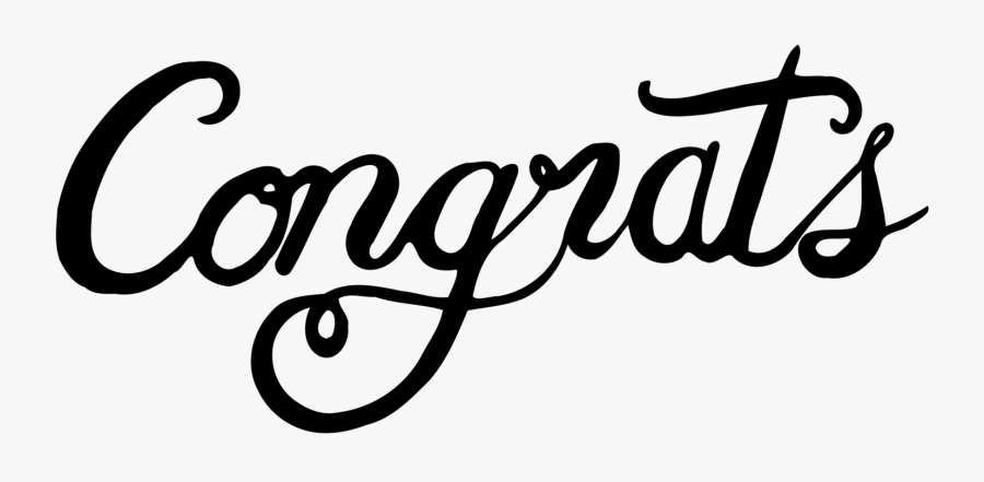  Calligraphy  art  text  Congrats Png Free Transparent 