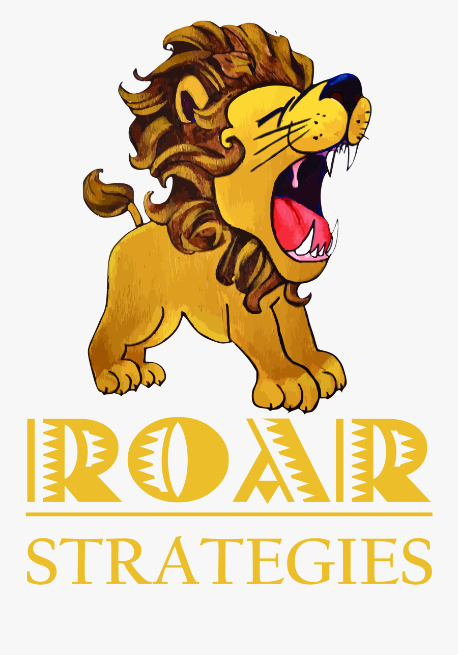 Transparent Lion Roar Png - Cartoon, Transparent Clipart