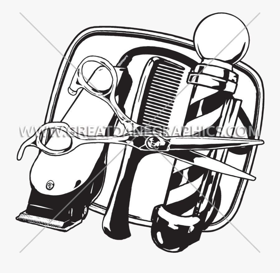 Shears Clipart Barber Shop, Transparent Clipart
