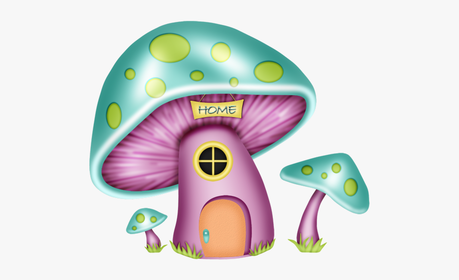 Fungus Drawing Clipart - Maison Dessin Animé Png, Transparent Clipart