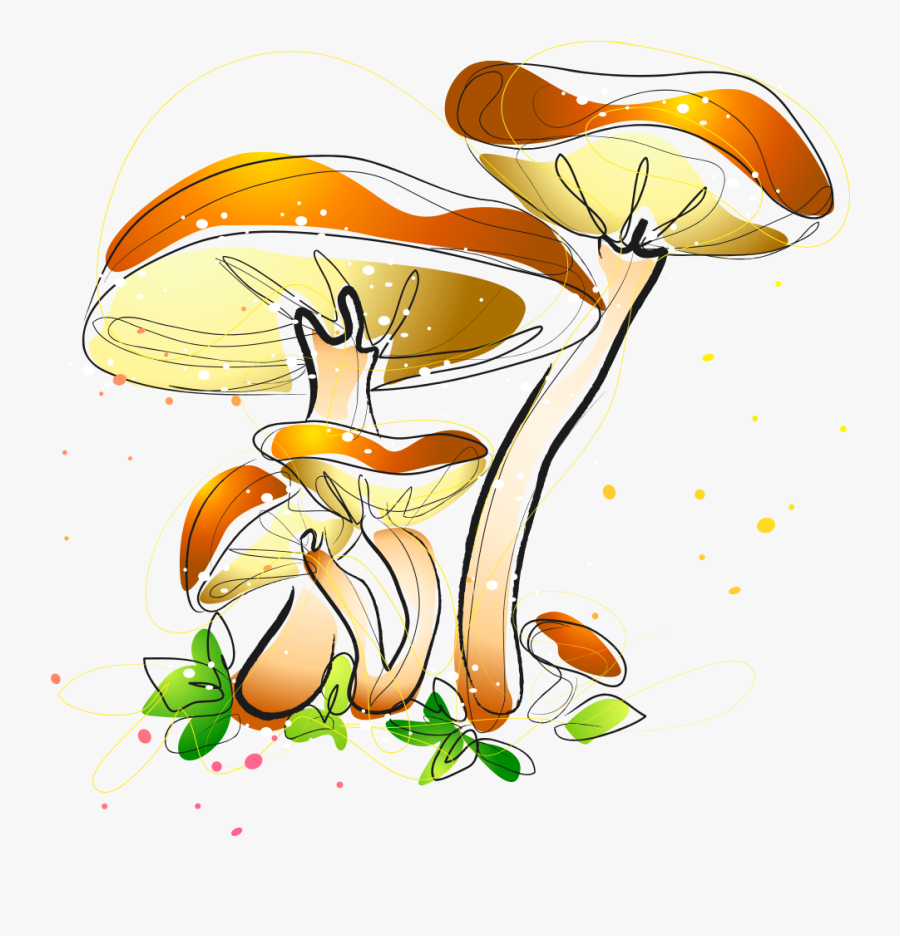 Mushroom Clipart Watercolor - Watercolor Painting, Transparent Clipart