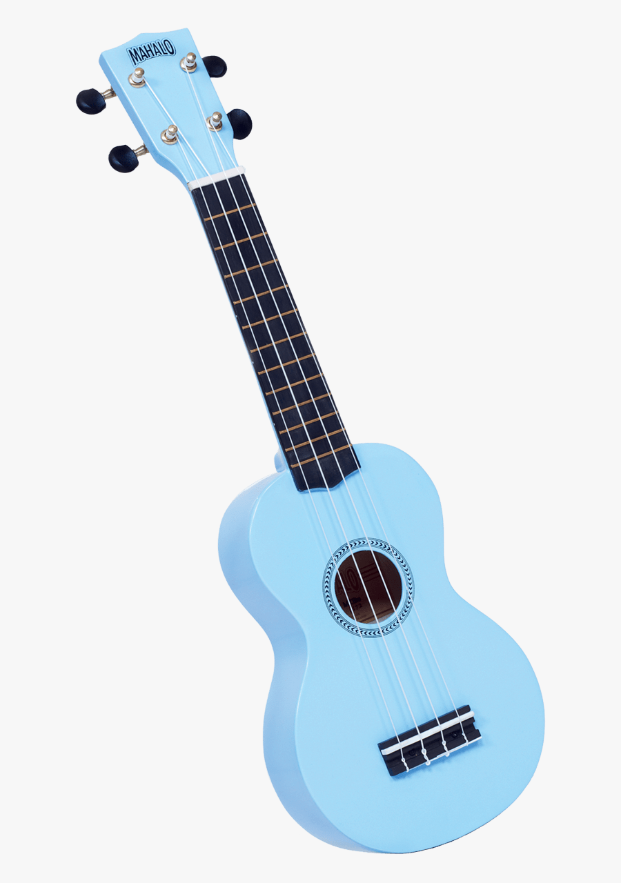 Mahalo Soprano Ukulele Light Blue Includes Black Gig - Ukulele Png Blue, Transparent Clipart