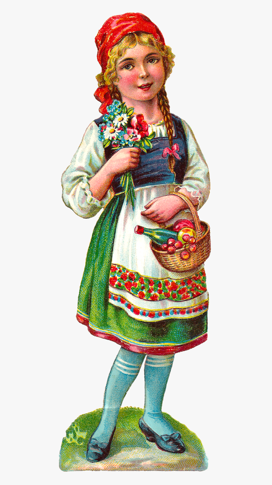 Red Riding Hood Clipart Illustration Image Download - Costume Hat, Transparent Clipart