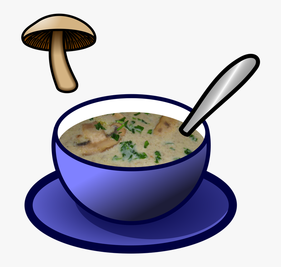 Chicken Soup Clipart Mushroom Soup - Clipart Chicken Soup Png, Transparent Clipart