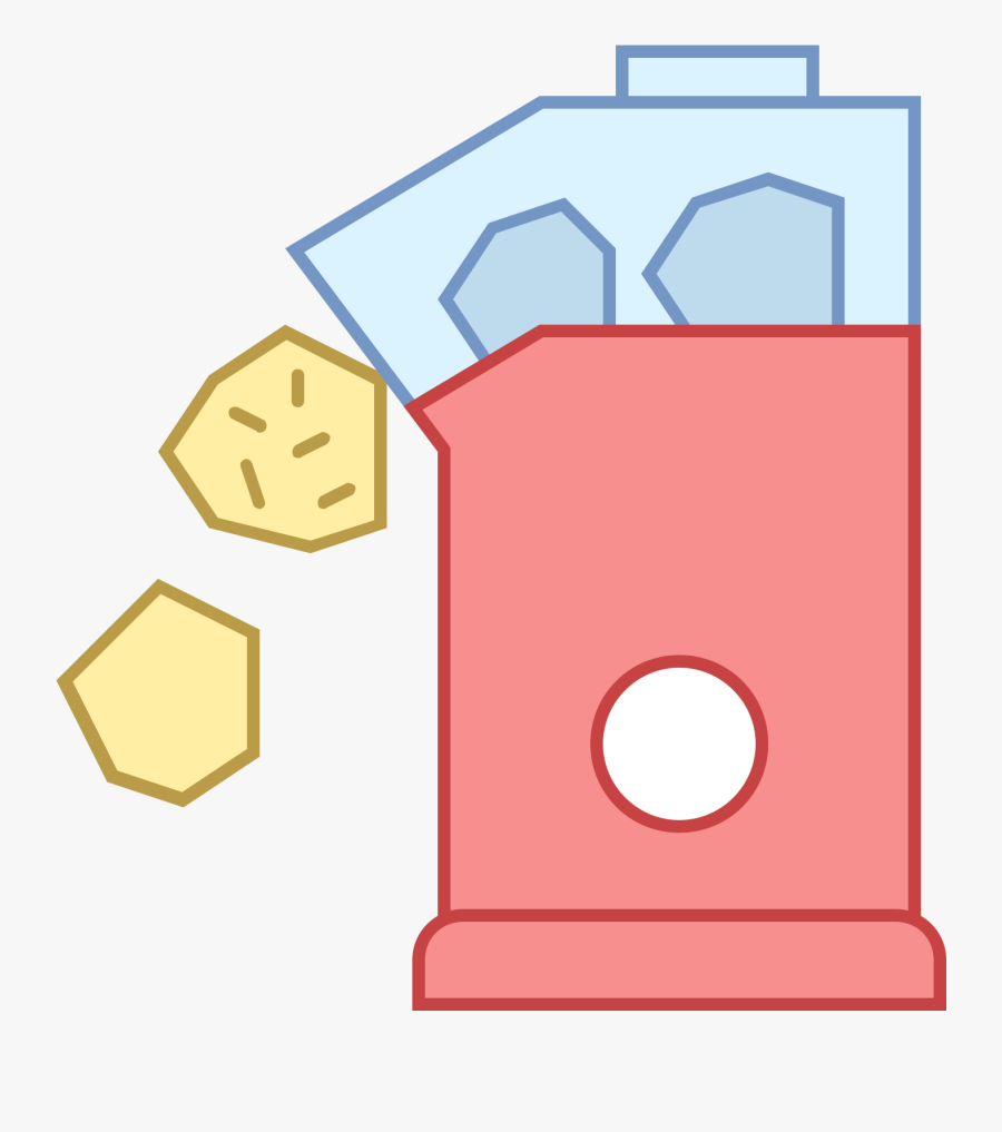 Popcorn Maker Icon, Transparent Clipart