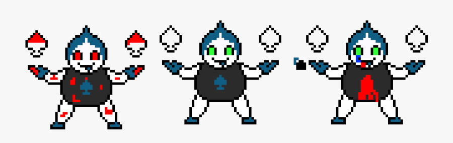 Lancer No Hood Clipart (1740x490), Png Download - Lancer Without Hood Deltarune, Transparent Clipart