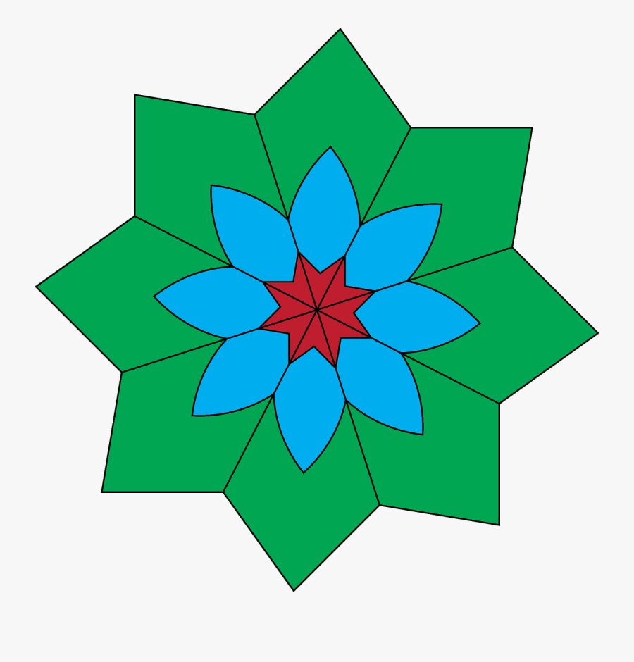 Kaleidoscope Clip Art, Transparent Clipart