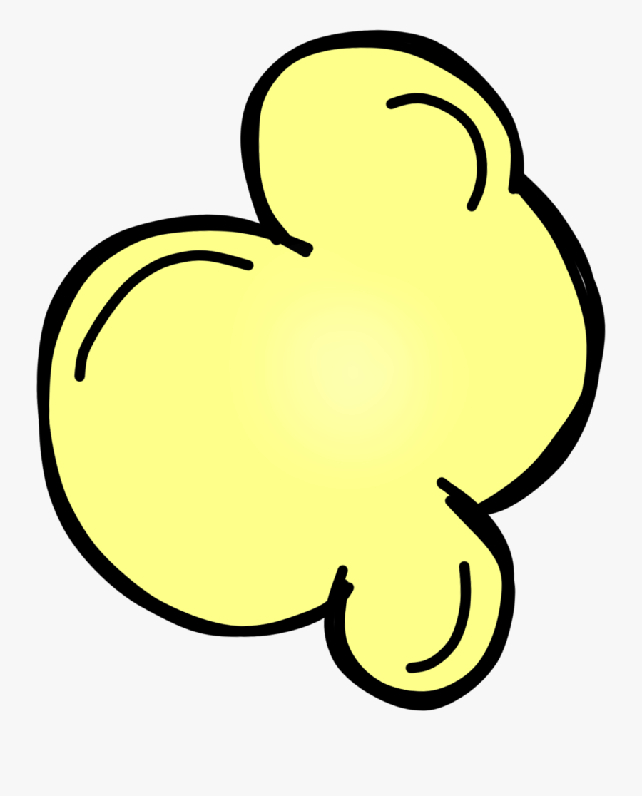 Moving Clipart Popcorn - Cartoon Piece Of Popcorn Transparent Background, Transparent Clipart