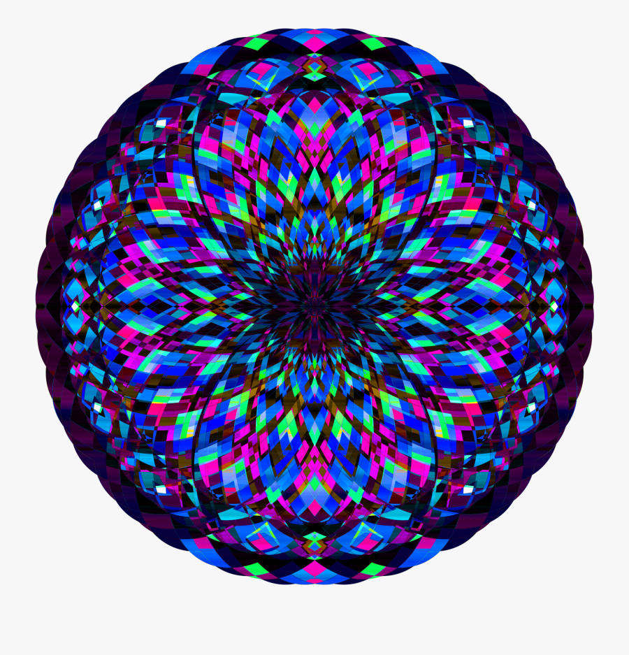 Kaleidoscope Png Image - Circle, Transparent Clipart