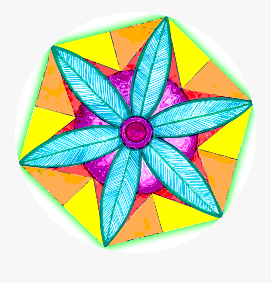 Mandalaworks Are Hip Hop Styled Mandalas Featuring - Illustration, Transparent Clipart