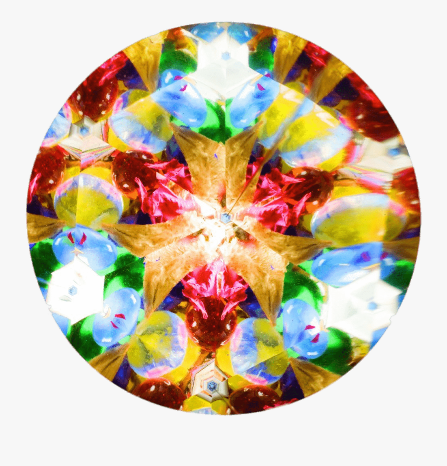 Multicolour Kaleidoscope - Caleidoscopio Png, Transparent Clipart