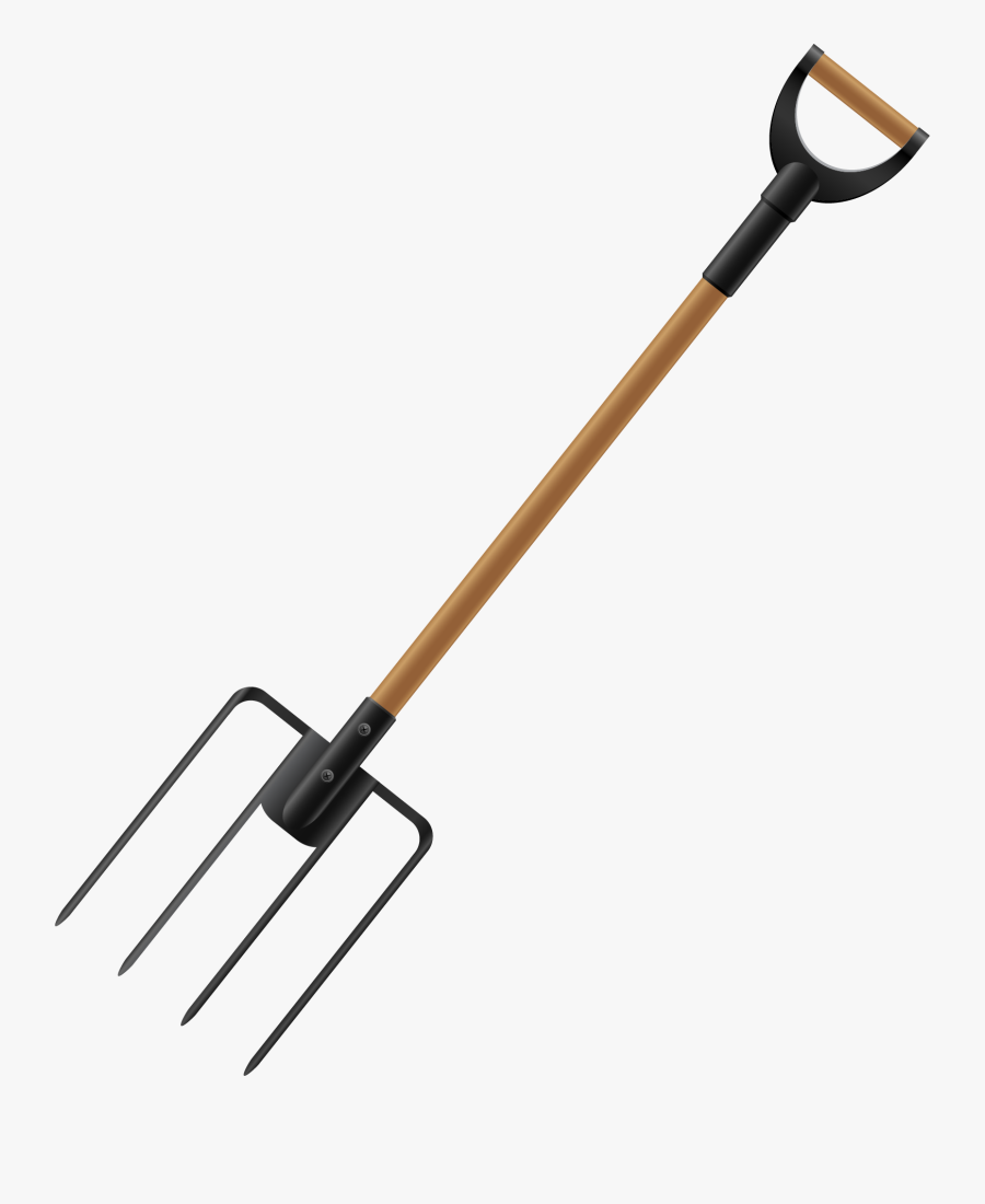 Pitchfork Garden Tool Garden Fork - Garden Fork Png, Transparent Clipart