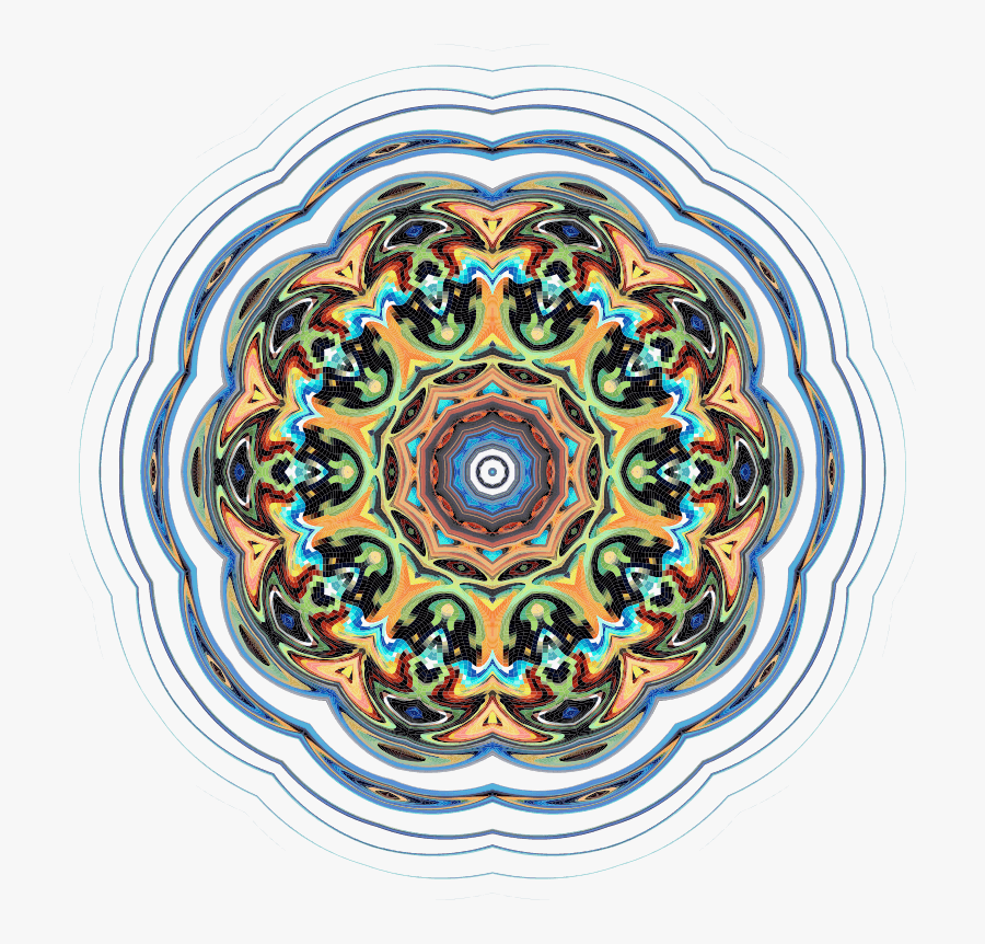 Portal To Heaven Clipart Icon Png - Kaleidoscope, Transparent Clipart