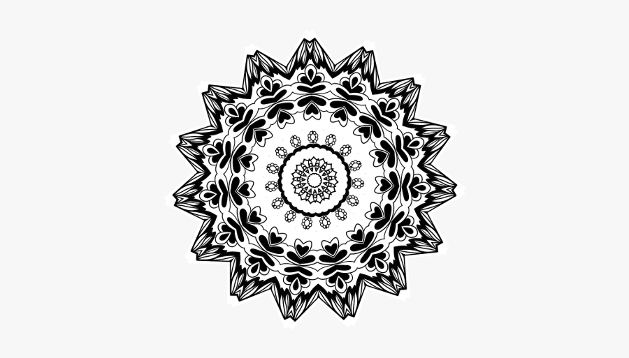 Mandala Design Drawing - Logo Islamic Png, Transparent Clipart