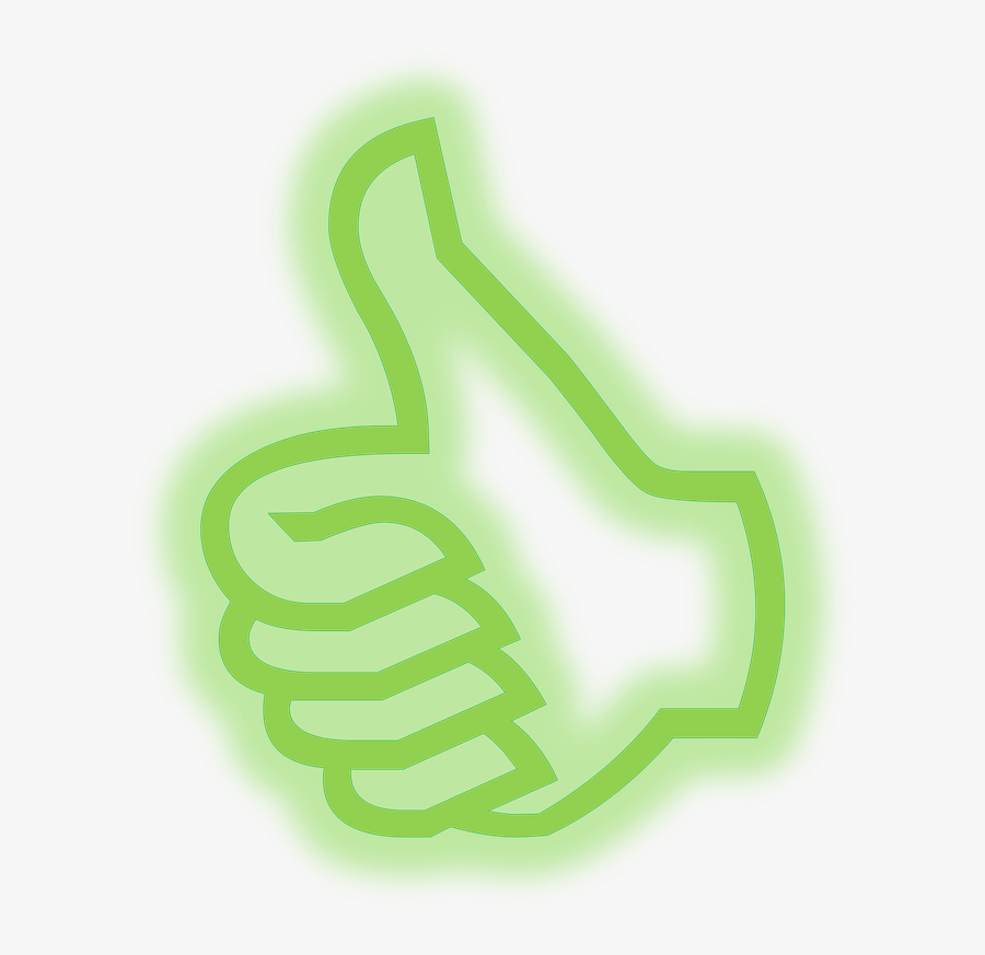 Thumb Up Green - Thumbs Up Symbol, Transparent Clipart