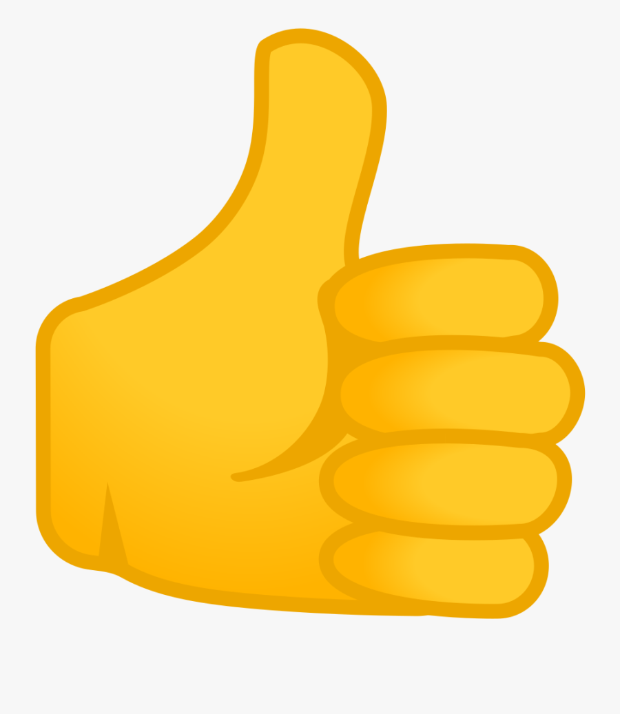 Emoji Thumbs Up Png - Thumbs Up Small Icon, Transparent Clipart