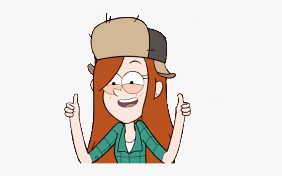 Thumbs Up Transparent - Wendy Gravity Falls Screencaps, Transparent Clipart