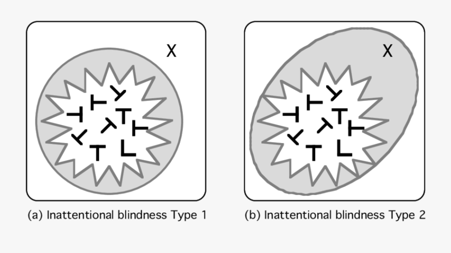 Types Of Inattentional Blindness - Circle, Transparent Clipart