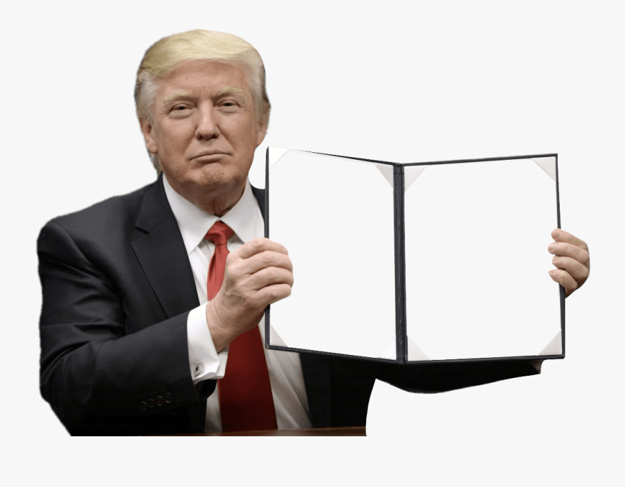 Trump Thumbs Up Png, Transparent Clipart