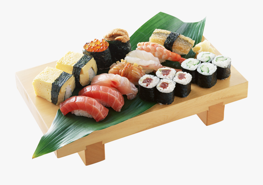 Japanese Sushi And Sashimi, Transparent Clipart