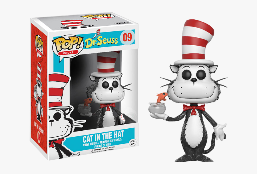 Funko Pop Cat In The Hat, Transparent Clipart