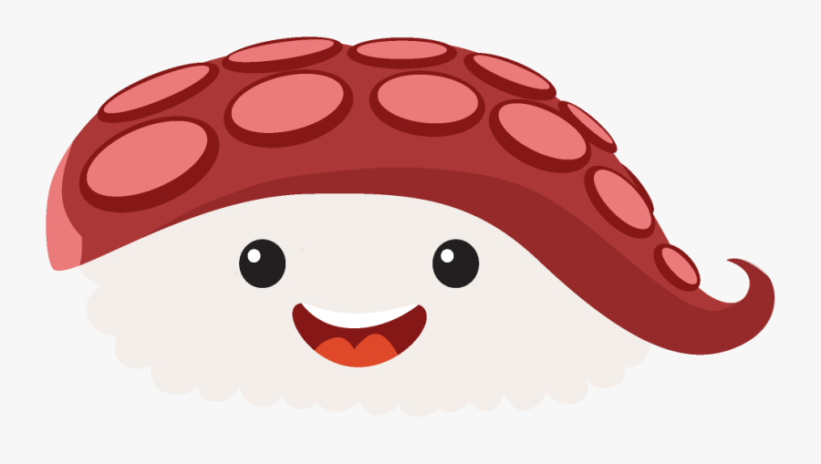 Sashimi Cartoon, Transparent Clipart