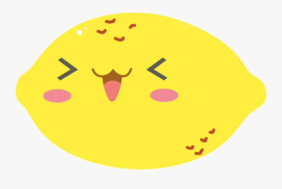 Lemon Png Kawaii - Kawaii Lemons, Transparent Clipart