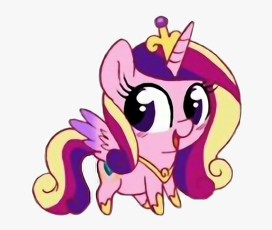 #mlp #mylittlepony #princesscadance #pony #chibi #kawaii - My Little Pony Kawaii, Transparent Clipart