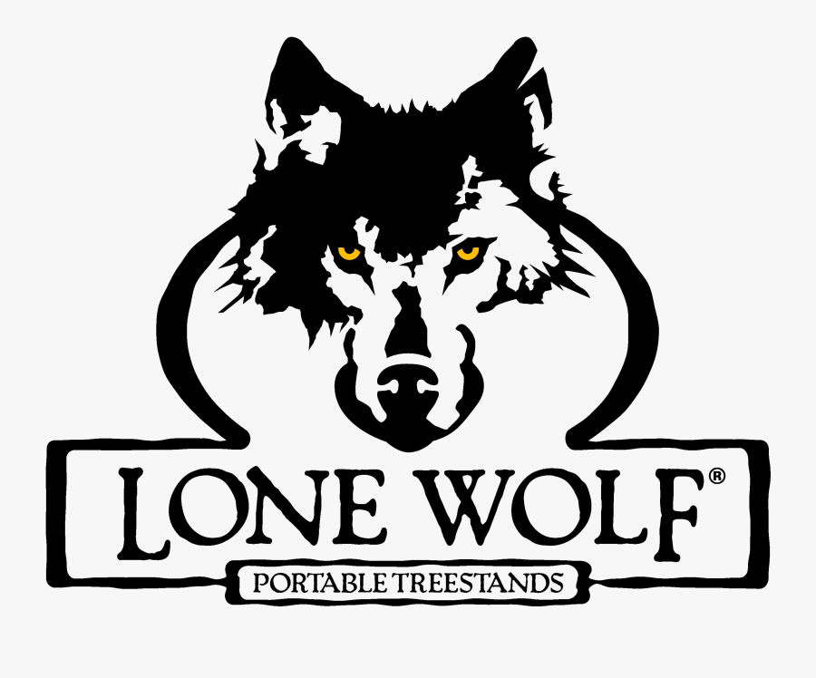 Lone Wolf Treestands Logo, Transparent Clipart