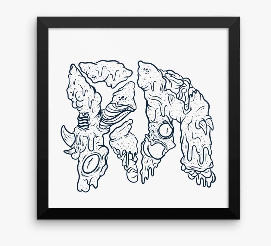 Zombie Hands Png - Sketch, Transparent Clipart