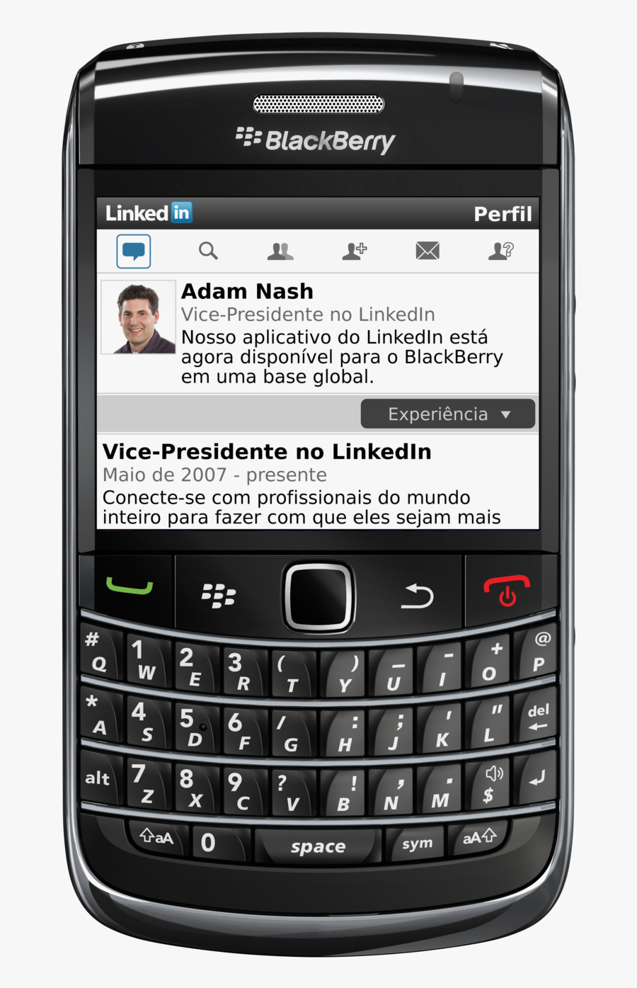 Transparent Mobile Phone Clipart - Blackberry Bold 9700, Transparent Clipart