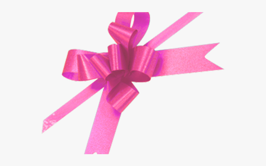 Rhinestone Ribbon Cliparts - Pink Ribbons And Bows, Transparent Clipart