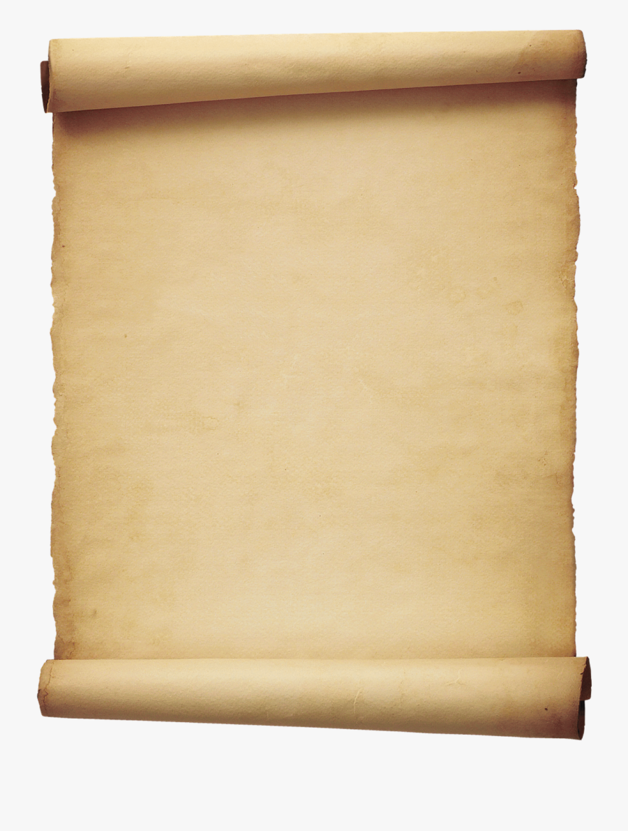 Scroll Clip Art - Blank Scroll, Transparent Clipart