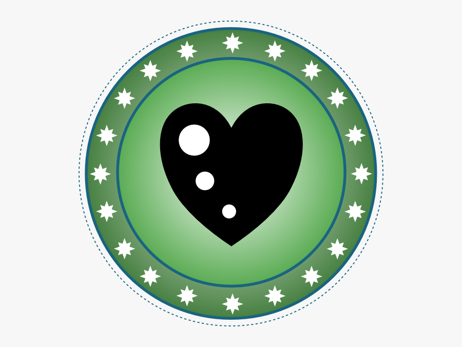 Green Decorative Heart Clipart - Comedy Store Logo, Transparent Clipart