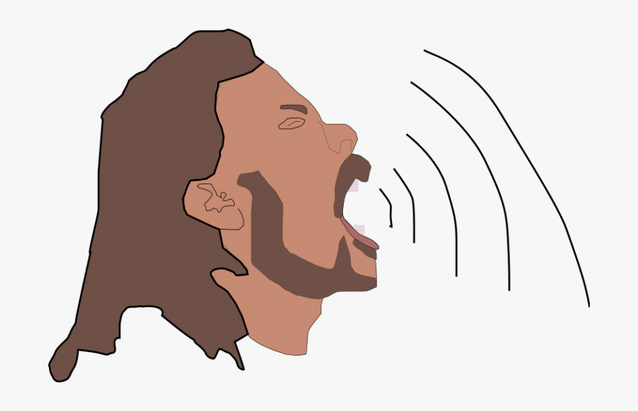 Speaking Out Jesus - Voice Clipart, Transparent Clipart