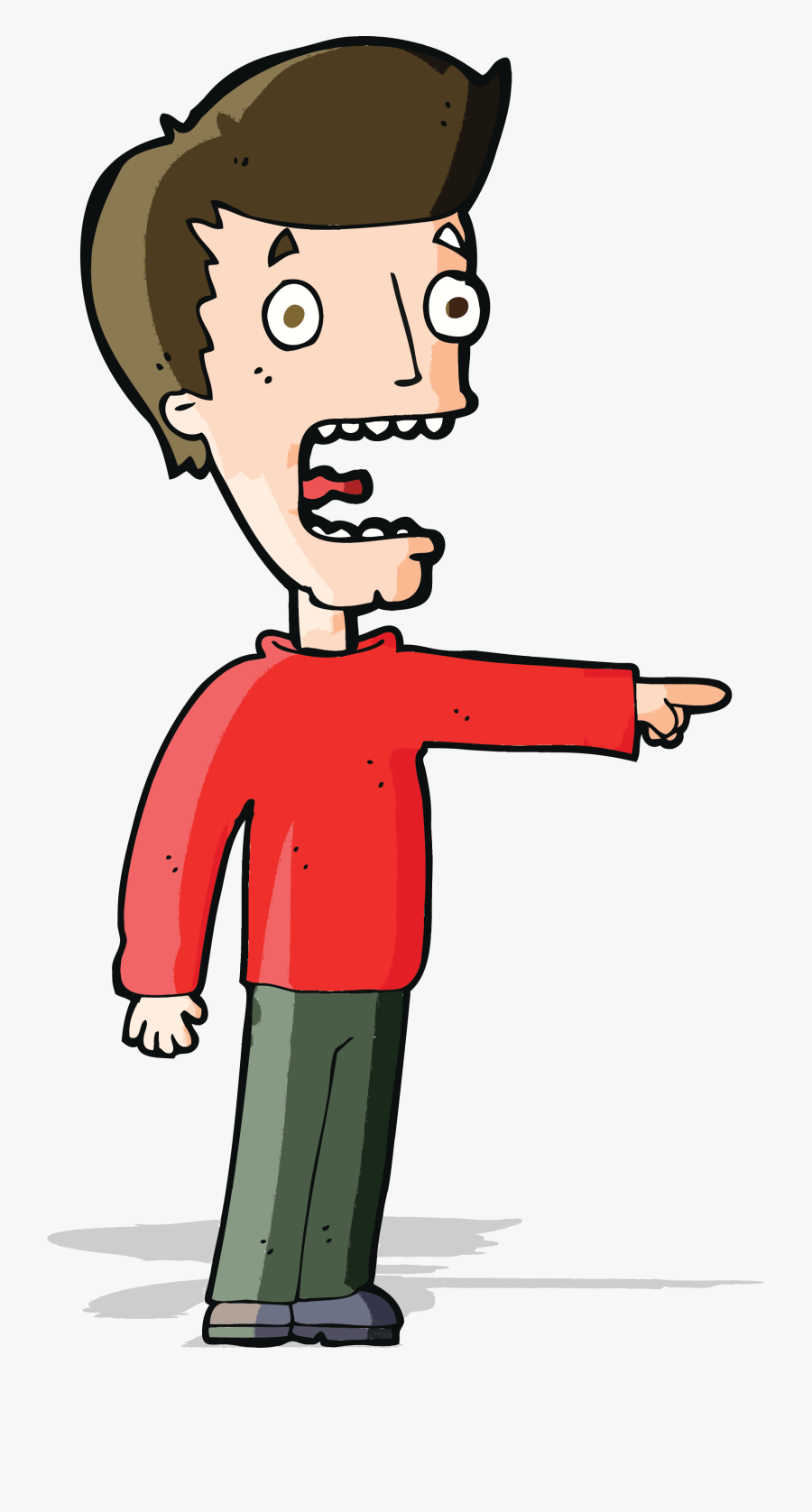 Terrified Cartoon Png, Transparent Clipart