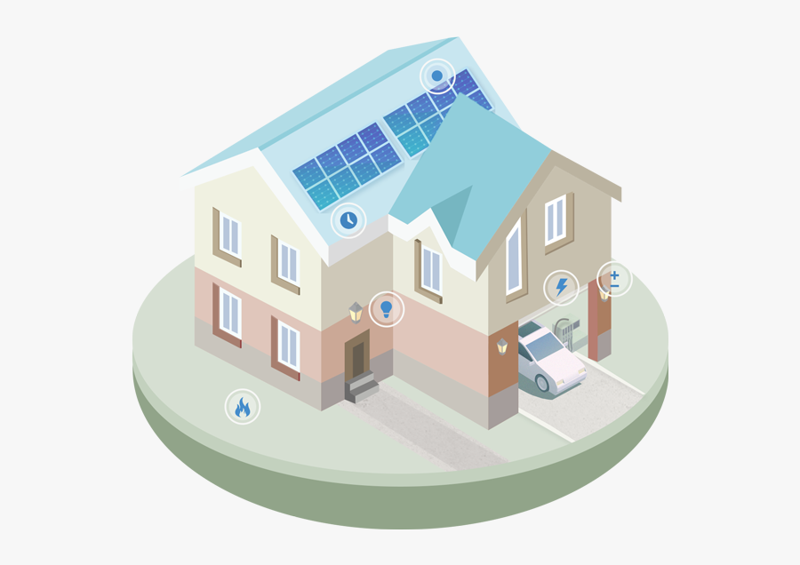Electric Heating Smart Home Clean Energy, Transparent Clipart