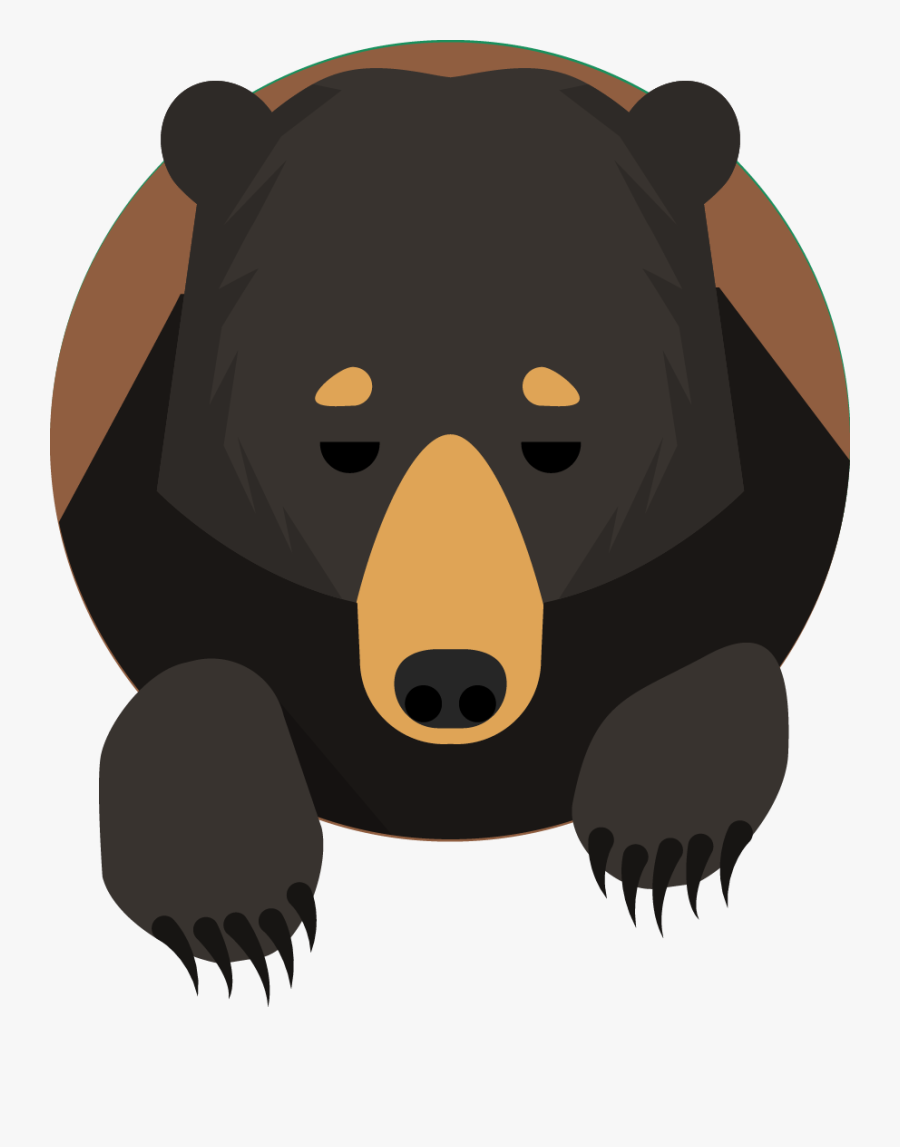 Forest Animal Icon-10 - Bear Mountain Icon, Transparent Clipart