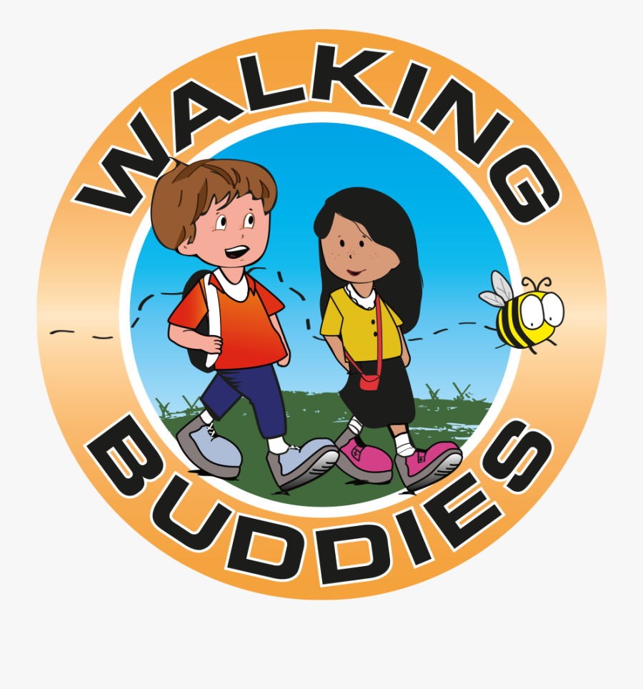 Walking Buddies Program - Walking Buddies Clip Art, Transparent Clipart