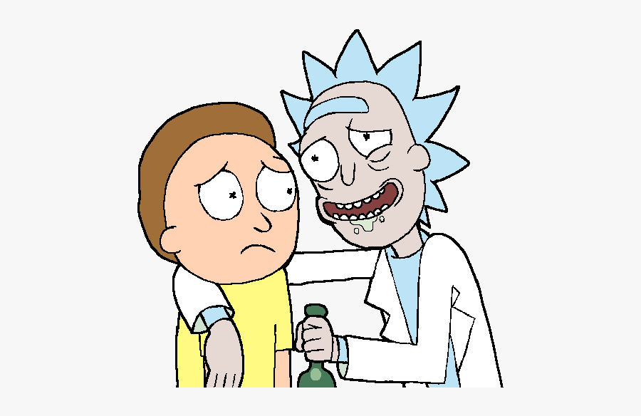Rick And Morty Drinking Buddies - Rick And Morty Png, Transparent Clipart