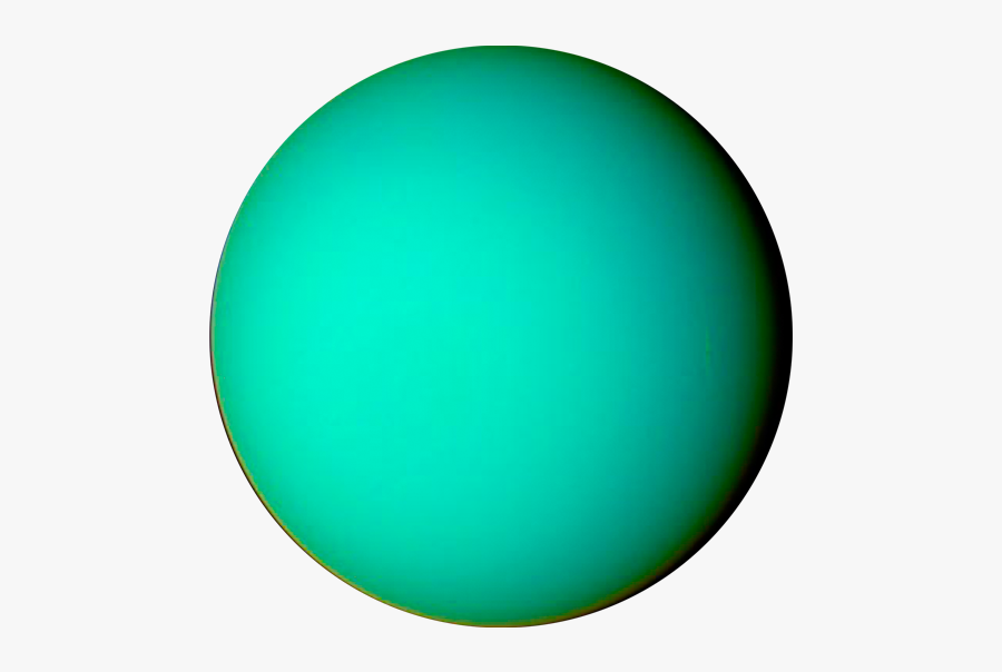 Celestial Buddies - Green Uranus With Transparent Background, Transparent Clipart