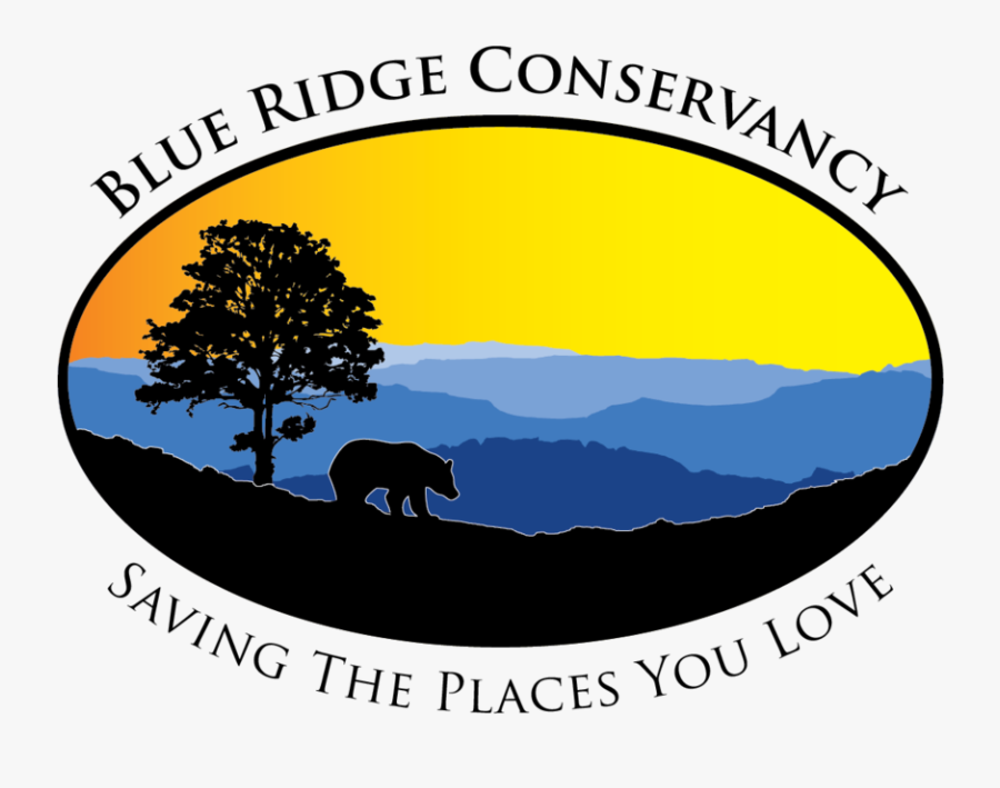 Brc-color2 Ovaltext Nc - Blue Ridge Conservancy, Transparent Clipart