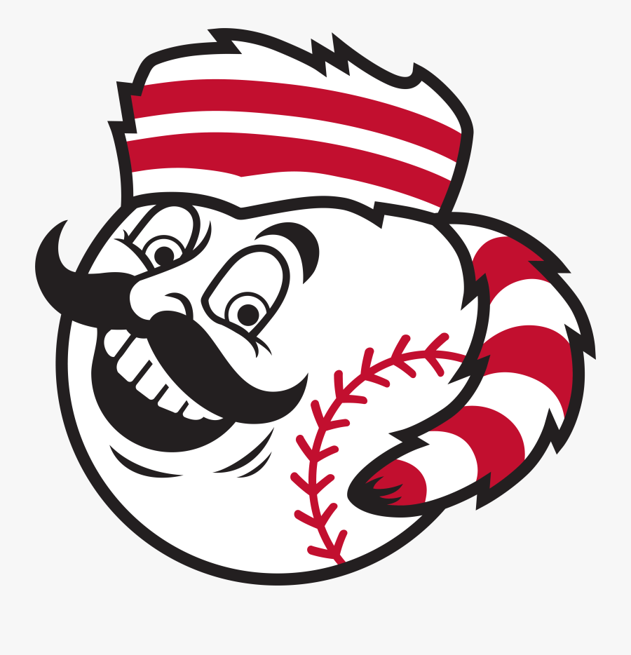 Minor League Baseball Team Affiliated With The Cincinnati - Greeneville Reds Logo, Transparent Clipart