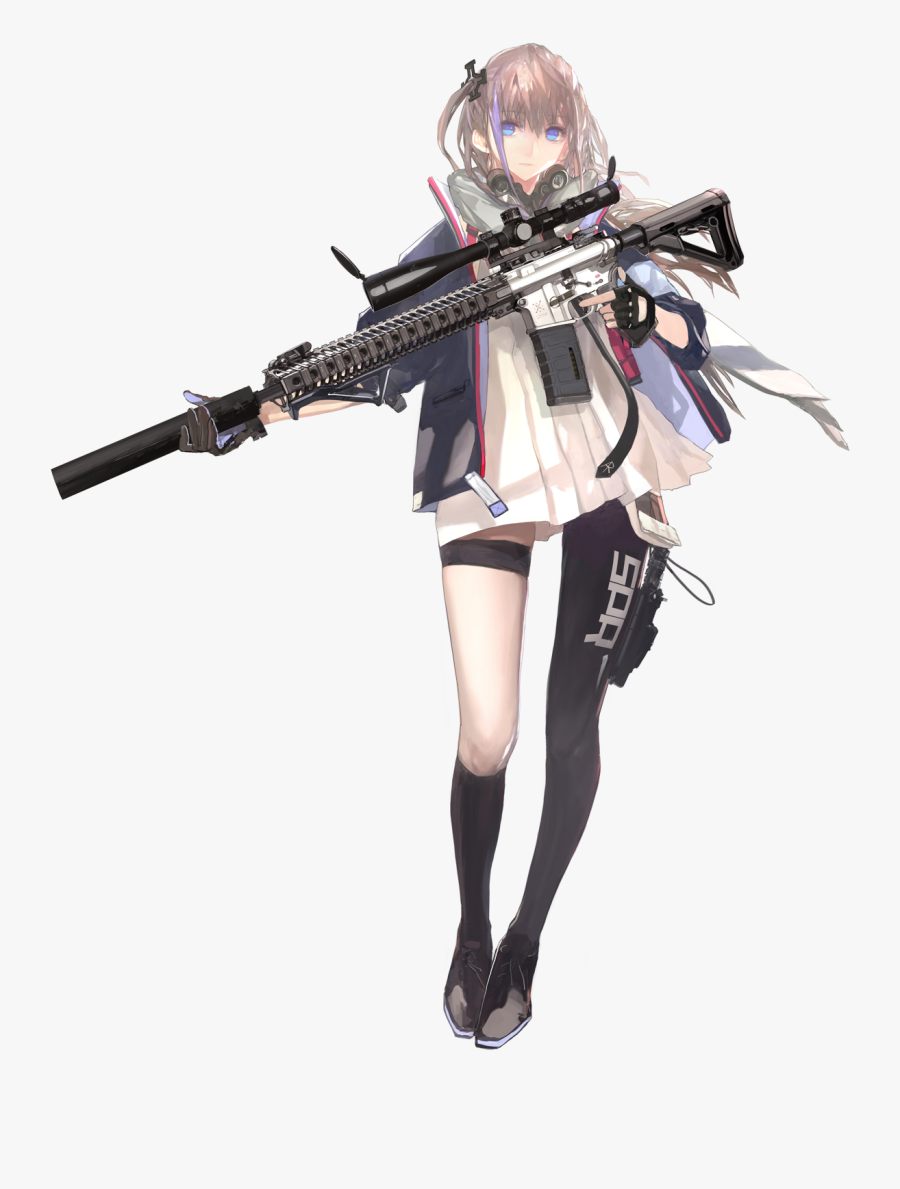 St Ar 15 - Girls Frontline Ar 15, Transparent Clipart