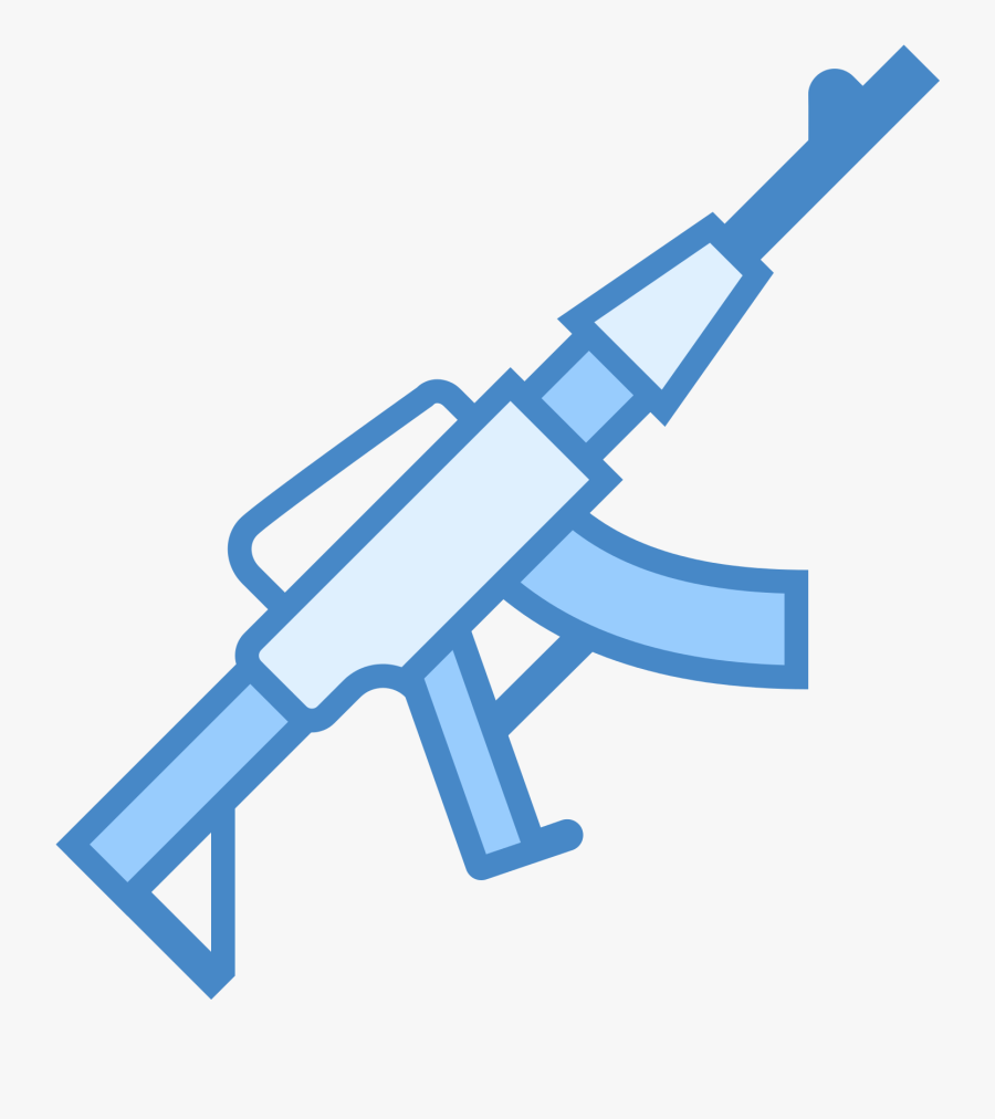 Assault Rifle Clipart Small - Icon, Transparent Clipart