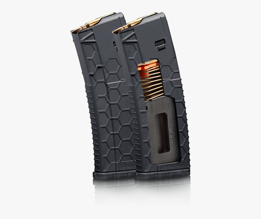 Ar Clip California - 10 Round Hexmag, Transparent Clipart