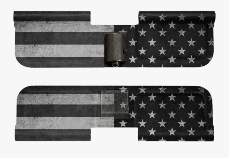 Bw American Flag - Leather, Transparent Clipart